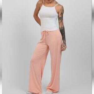 Comfrt Women's Cloud Lounge Pants Peach Size XS
